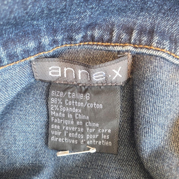 ANNEX Vintage 3/4 Jean Coat Size 6 - Picture 5 of 9